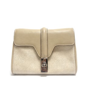 Sac coton et cuir ARISA