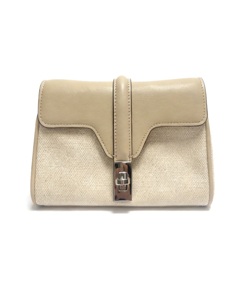 Sac coton et cuir ARISA