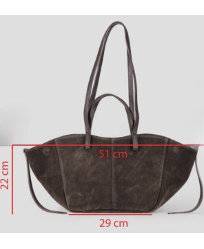 Sac cabas Daim PAULINE