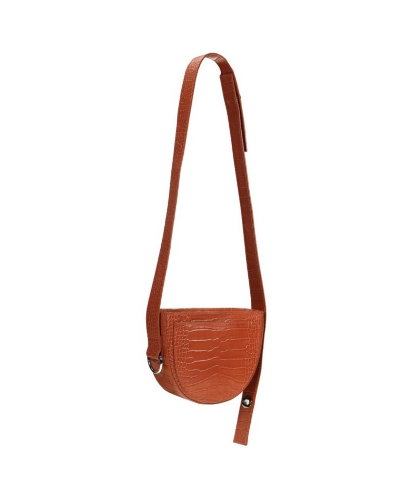 Sac bandoulière croco